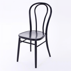 Thonetstuhl „Curve“ (schwarz)