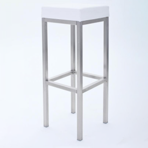 Barhocker „Straight“ (weiß)